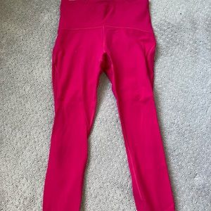 Lululemon Train Times - Pink 6 - 25”